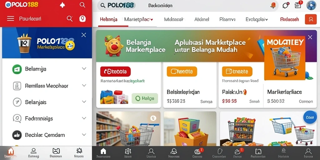 Tampilan antarmuka POLO188 yang mudah dan intuitif untuk berbelanja.